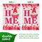 G128 Garden Flag Happy Valentine's Day Gnome Holding Love Sign 12"x18" Blockout Fabric